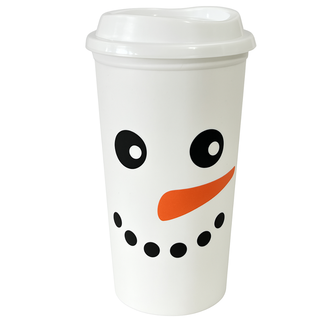 Vaso Cafetero Navideño