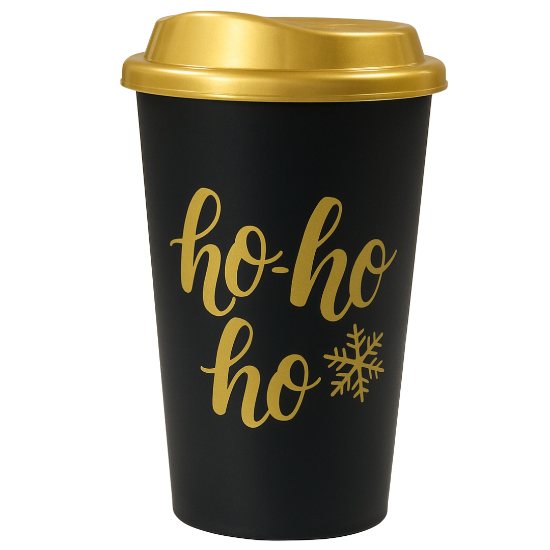 Vaso Cafetero Navideño