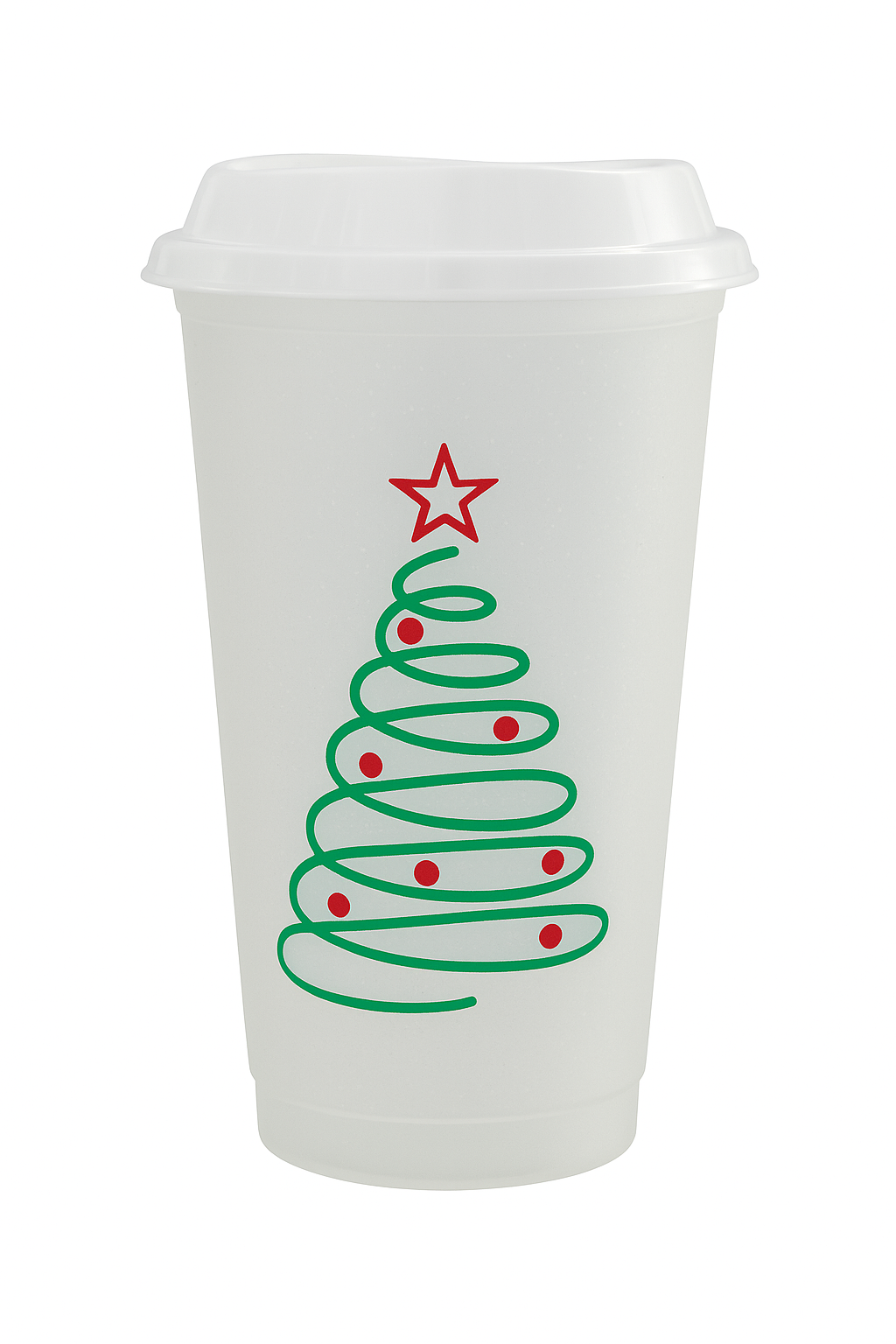 Vaso Cafetero Navideño