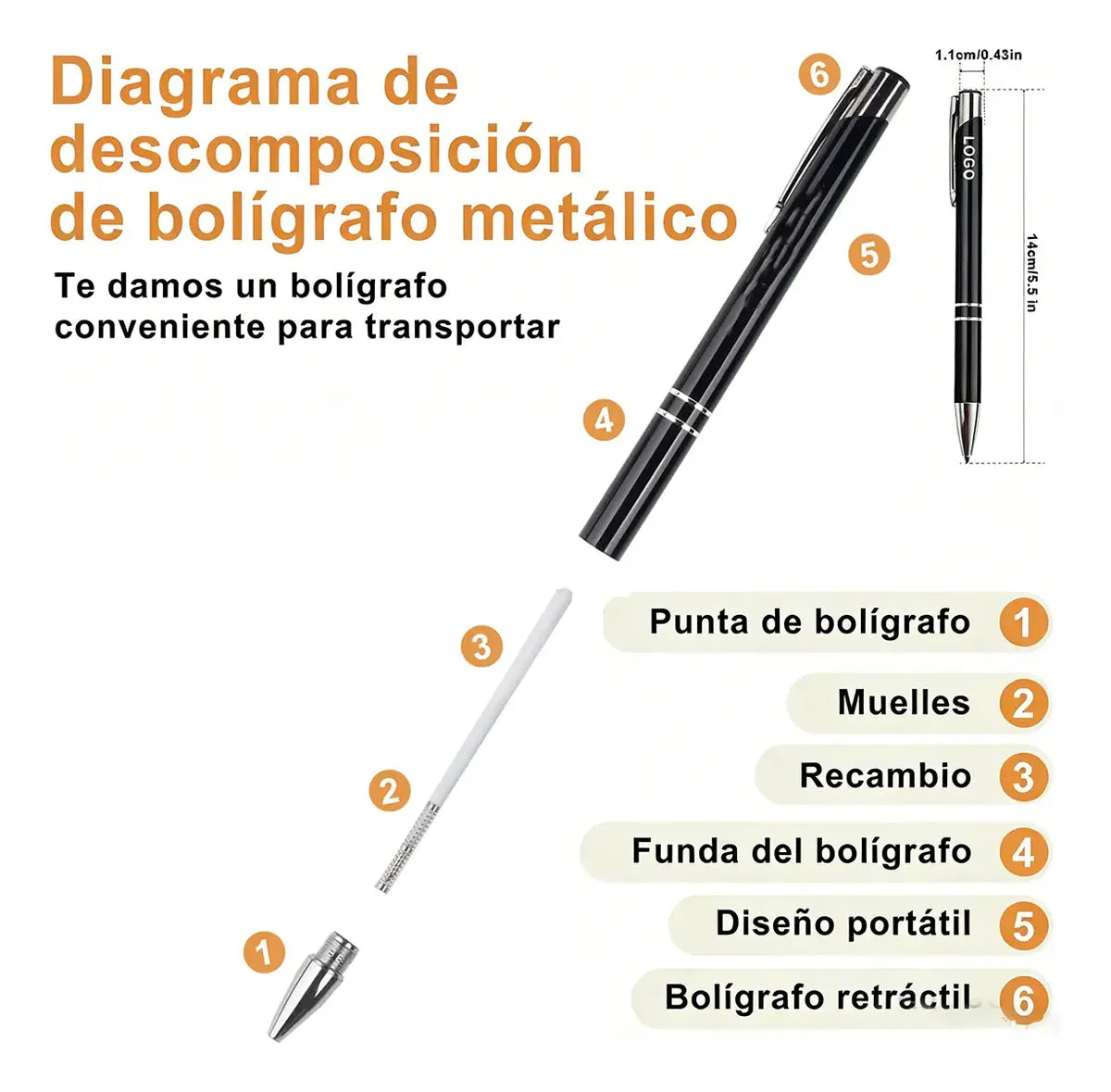 Pluma Aluminio